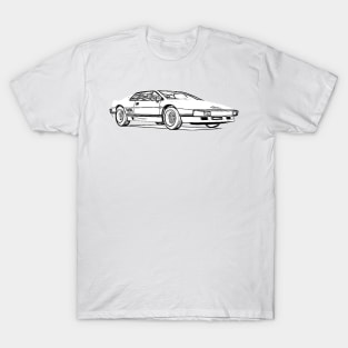 Lotus Esprit Wireframe T-Shirt